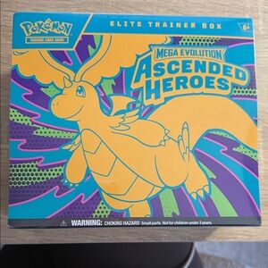 Pokemon Mega Evolution Ascended Heroes ELITE TRAINER Box - SEALED